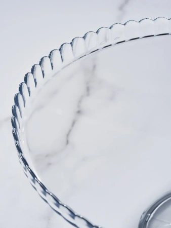 50020771 Блюдо сервировочное с крышкой на ножке, 32 см