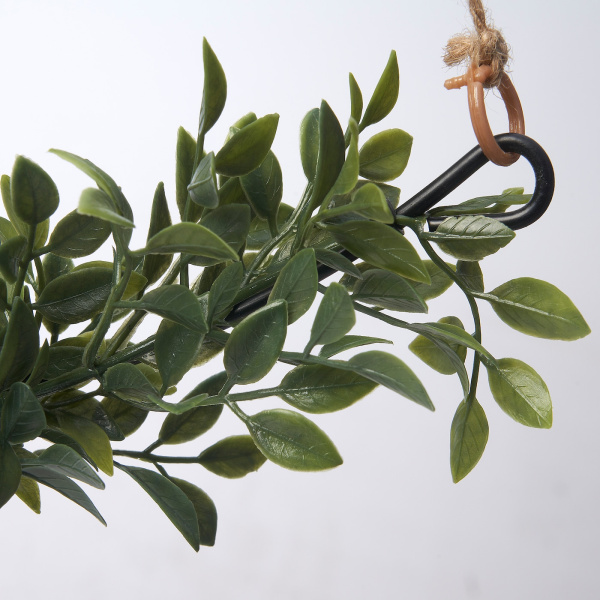 90562128 Искусственный венок, внутренний/наружный/зеленый, 33 см