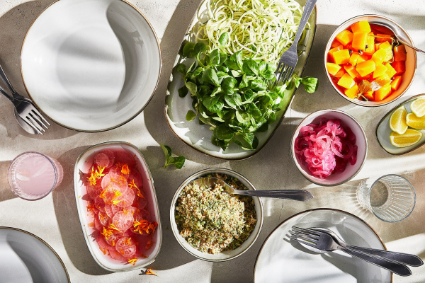 60457143 Миска, серый, 14 см, 4 шт