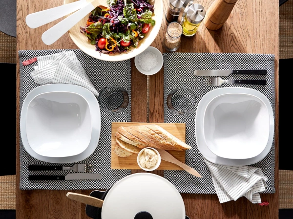 70375000 Тарелка глубокая, белый, 20x20 см