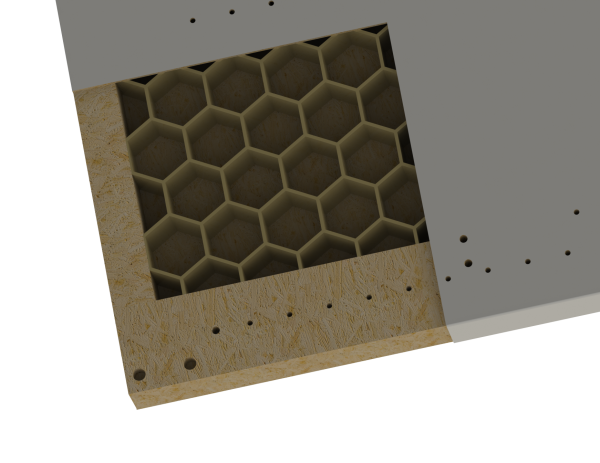 00166 Приставной стол, белый, 47x60x30 см