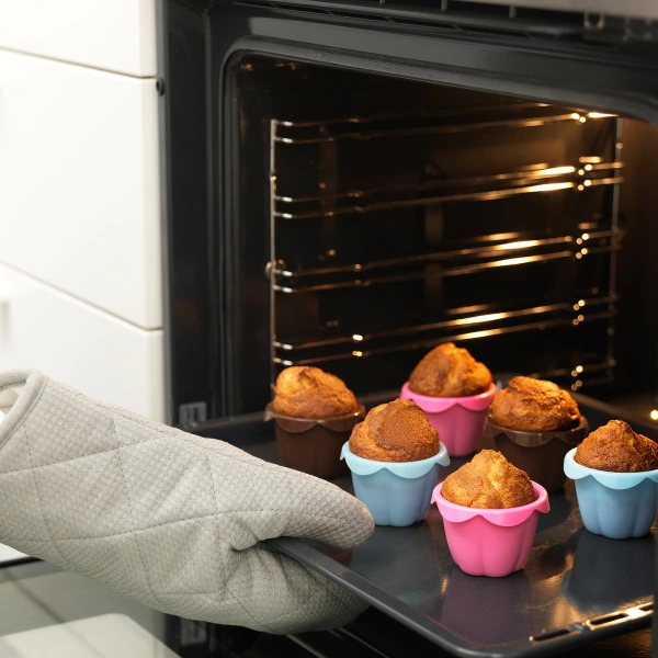 70393527 Формочка для выпечки, разные цвета, 6 шт.