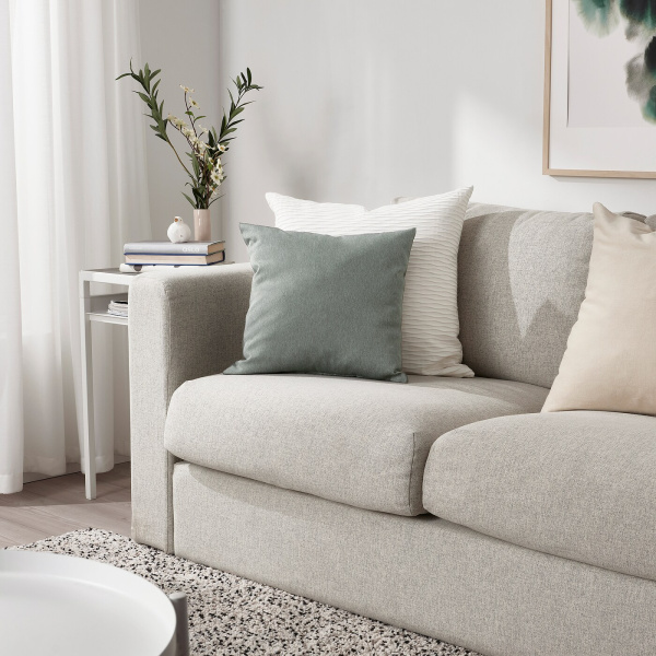 00495421 Подушка, зеленый, 40х40 см