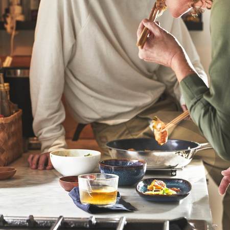 30580700 Сковорода, нержавеющая сталь/антипригарное покрытие, 24 см