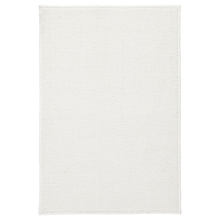 90443705 Коврик для ванной, белый, 40x60 см