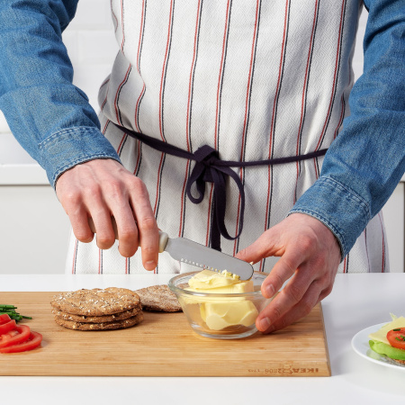 40529382 Нож для масла, бежевый