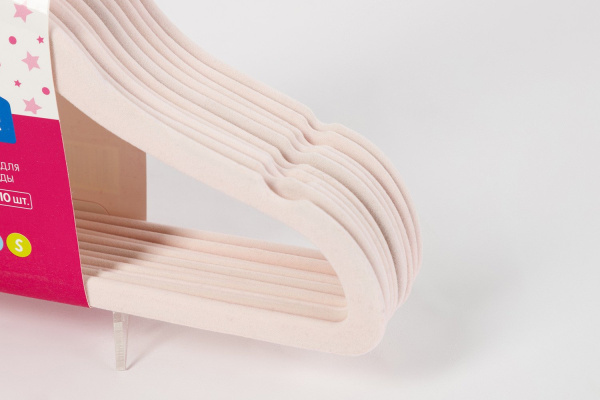 80330794 Плечики детские, розовый