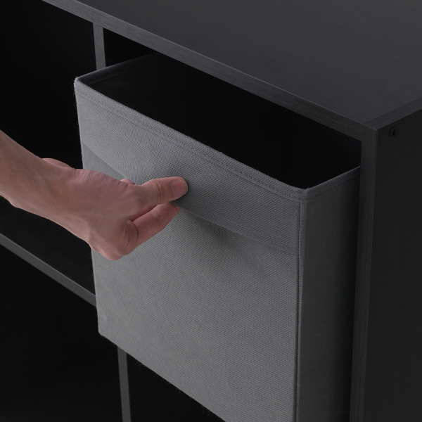 40419915 Коробка, темно-серый, 30x30x30 см