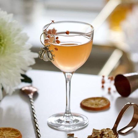 122113-6 Набор бокалов для коктейля Nick & Nora, прозрачное стекло, 155 мл, 6 шт