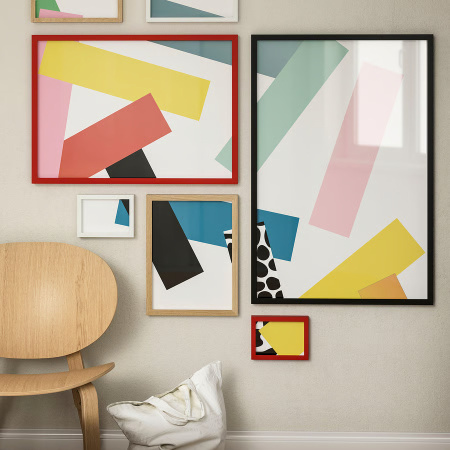 50548865 Рамка, белый, 10x15 см