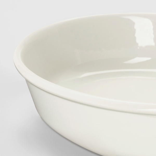 50372597 Форма для духовки, овал/белый с оттенком, 26x21 см