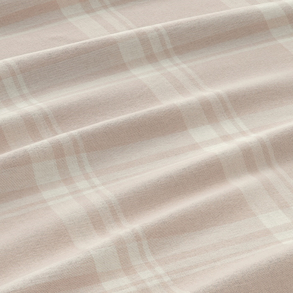 70548077 Пододеяльник и 2 наволочки бежевый/клетка, 200x200/50x60 см