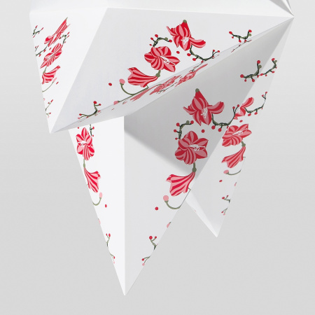 90582490 Абажур, амариллис, 48 см