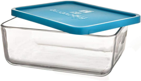 335150 Контейнер для продуктов, прямоугольной формы/стекло, 3.71 л, 26х21 см