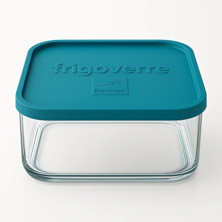 388910 Контейнер для продуктов, квадратной формы/стекло, 3.37 л, 22х22 см