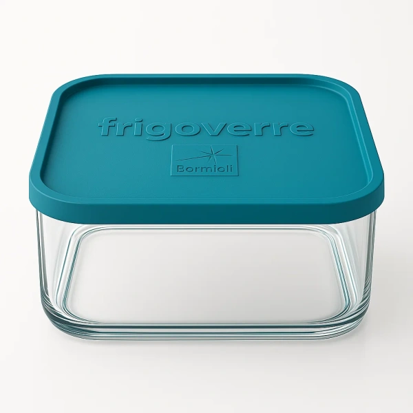 388910 Контейнер для продуктов, квадратной формы/стекло, 3.37 л, 22х22 см