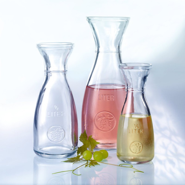 50055713 Графин, прозрачное стекло, 0,25 л