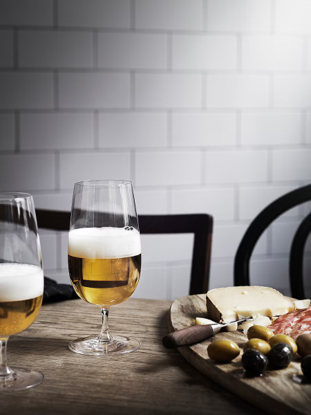 30396306 Пивной бокал, бесцветное стекло, 48 сл