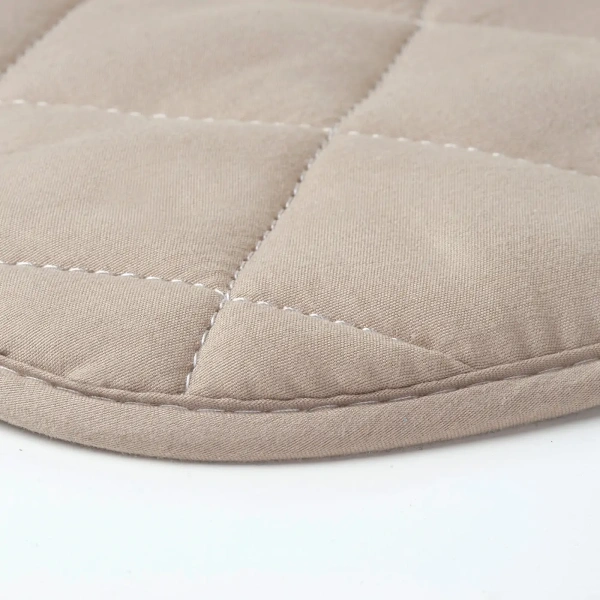 30490894 Подушка на стул, бежевый, 38/35х38х2 см