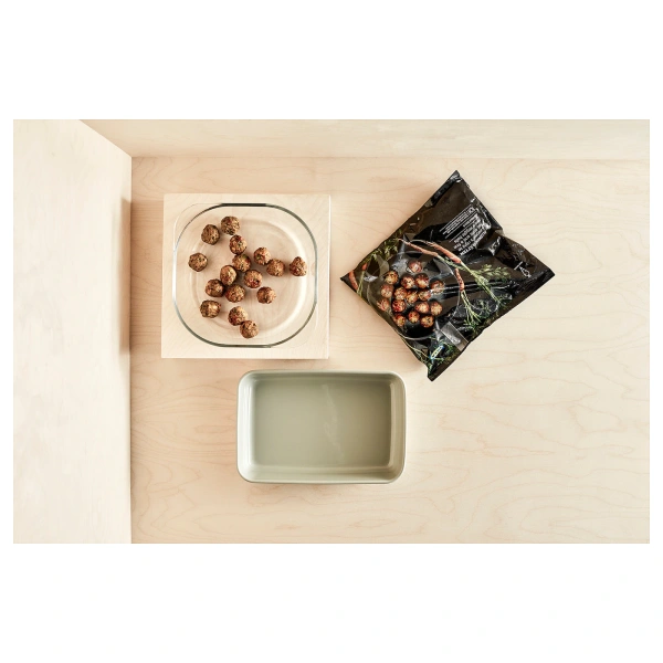 10372146 Форма для духовки, прозрачное стекло, 24.5x24.5 см