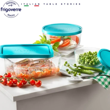 335160 Контейнер для продуктов, прямоугольной формы/стекло, 1.4 л, 21х13 см