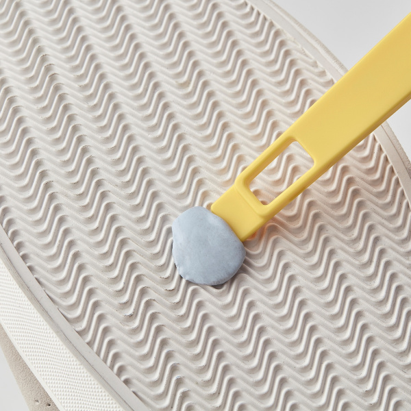 50567608 Щетка для чистки обуви, зеленый/желтый, 2 шт