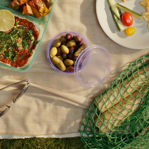 80596708 Набор контейнеров с крышкой, сиреневый/зеленый, 0.3 л, 2 шт. 80596708 Набор контейнеров с крышкой, сиреневый/зеленый, 0.3 л, 2 шт.