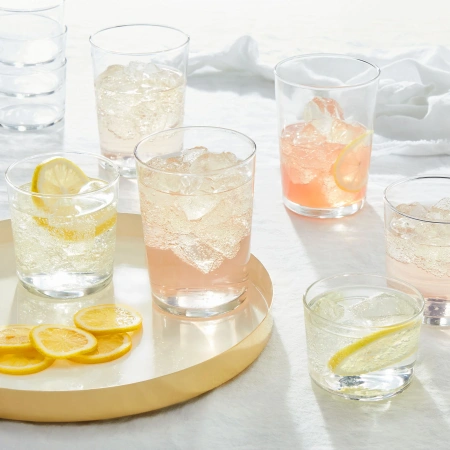 710875-1 Стакан, medium, прозрачное стекло, 370 мл