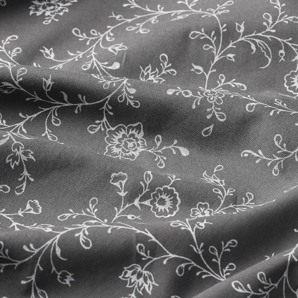 40433469 Простыня натяжная, с цветочным орнаментом, 160x200 см