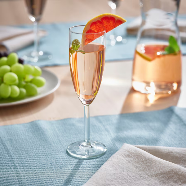 50015122 Бокал для шампанского, прозрачное стекло, 21 сл, 6шт.