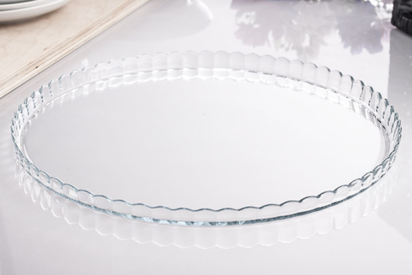 1113901 Блюдо сервировочное, прозрачный, 32 см