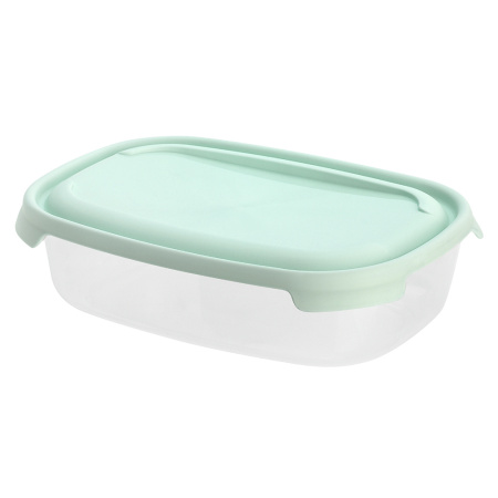 P1FP012 Контейнер пластиковый прямоугольный с крышкой, разноцветный, 3 л