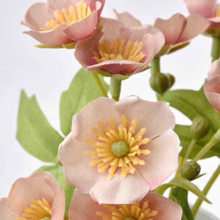 40535731 Искусственное растение в горшке, смесь цветов для дома, 3 шт