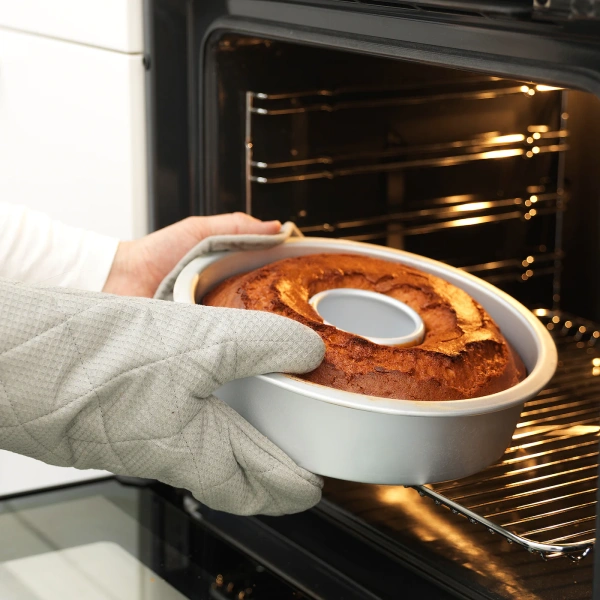 20383446 Форма д/выпекания со съемным дном, серебристый