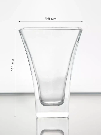 50080768 Ваза, прозрачный, 14 см