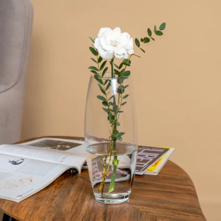 50019190 Ваза, прозрачный, 26 см