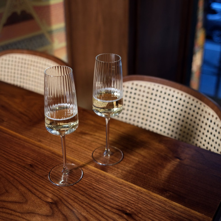 349790-1 Бокал для шампанского, прозрачное стекло, 255 мл