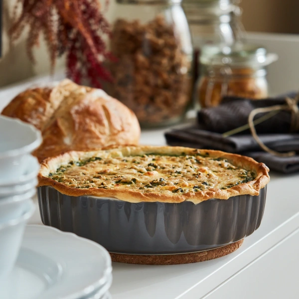 50497535 Форма для открытого пирога, серый, 24 см