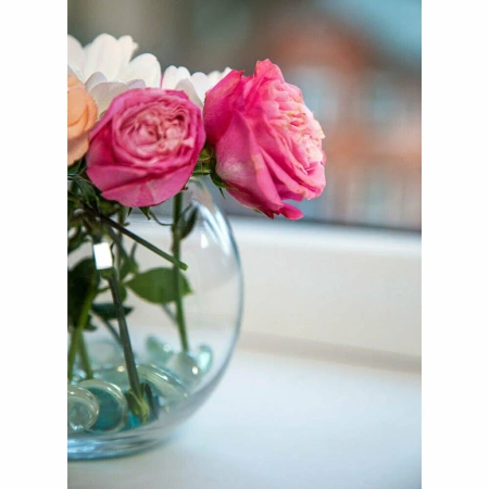 50021922 Ваза, прозрачный, 10 см