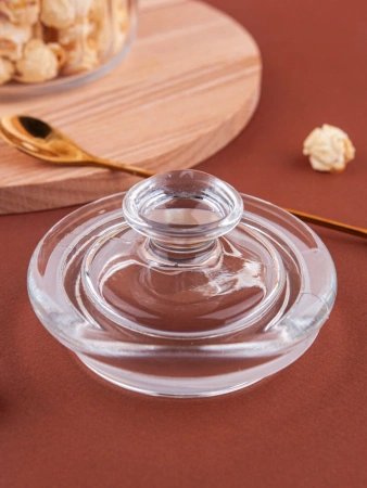 96374 Банка с крышкой, прозрачное стекло, 900 мл