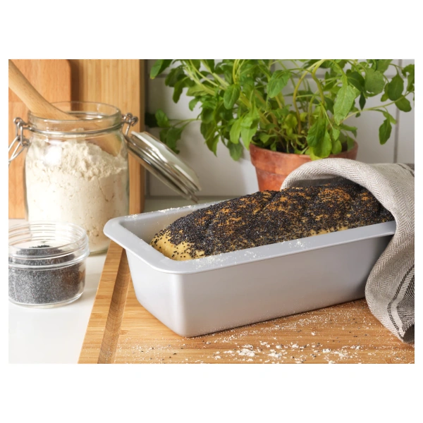 30374601 Форма для хлеба, серебристый, 1.8 л