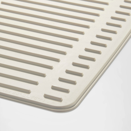 50595442 Коврик для сушки посуды, бежевый, 51x42 см