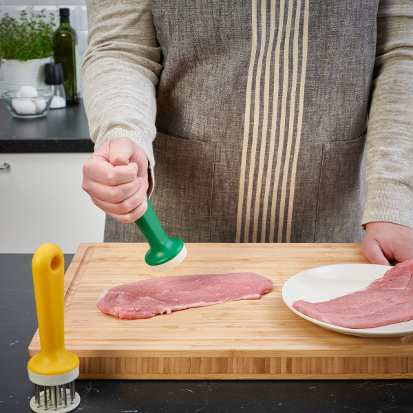 00529384 Устройство для прокалывания мяса, 2 шт., зеленый/ярко-желтый