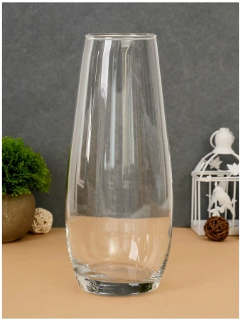50048449 Ваза, прозрачный, 26 см