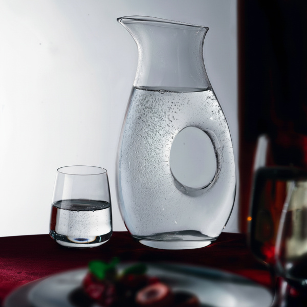 180802-6 Набор стаканов, прозрачное стекло, 370 мл, 6 шт