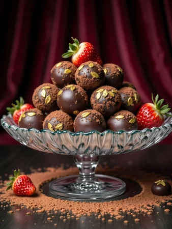 95832 Блюдо сервировочное на ножке, прозрачный, 31.5 см