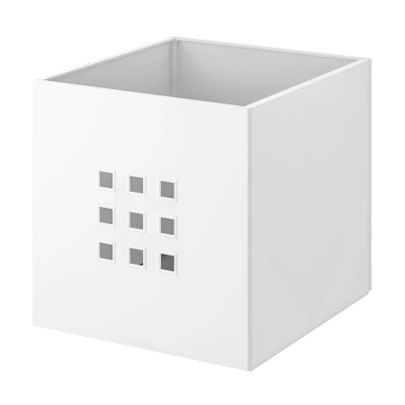 90376254 Контейнер, белый, 33x37x33 см