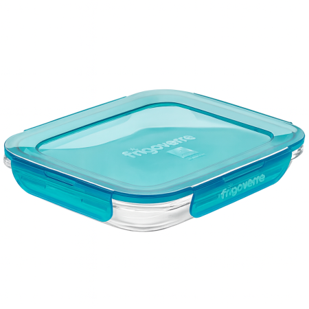 389119-MFB Контейнер для продуктов, прямоугольной формы/голубой, 0,77 л, 23 х 18 см