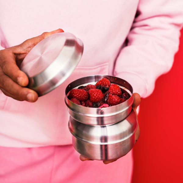 00508579 Контейнер для еды, 2 шт., нержавеющ сталь