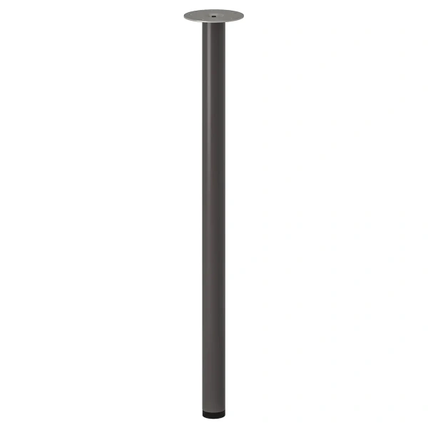 19416184 Письменный стол, белый/темно-серый,100x60 см